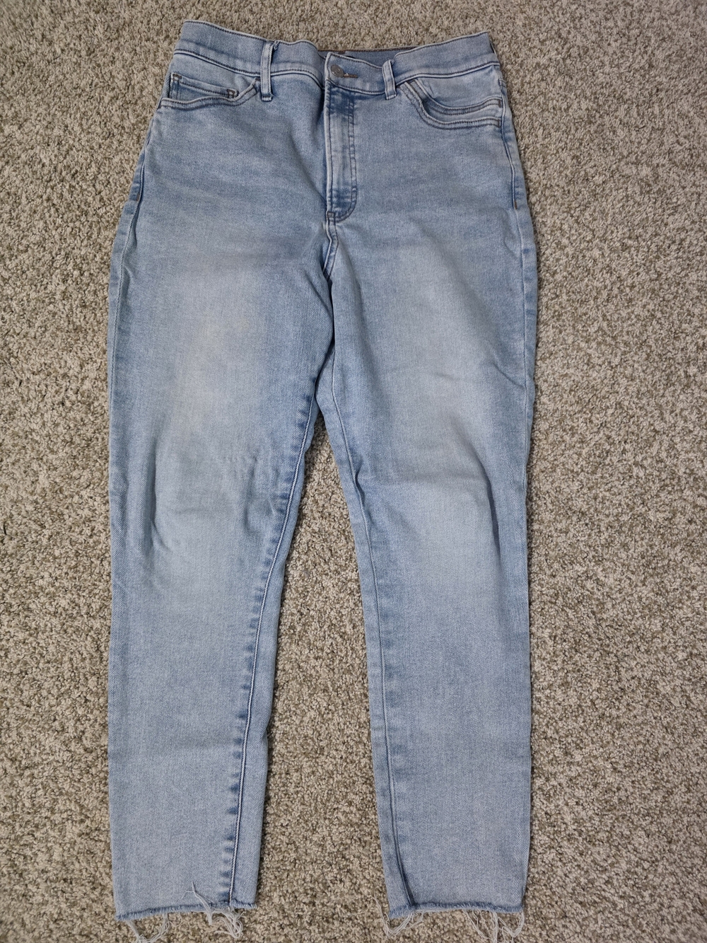 Express Women's Light Wash High-Rise Jeans